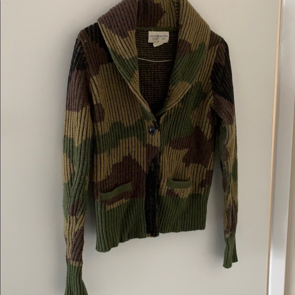 Denim & Supply Camo Sweater